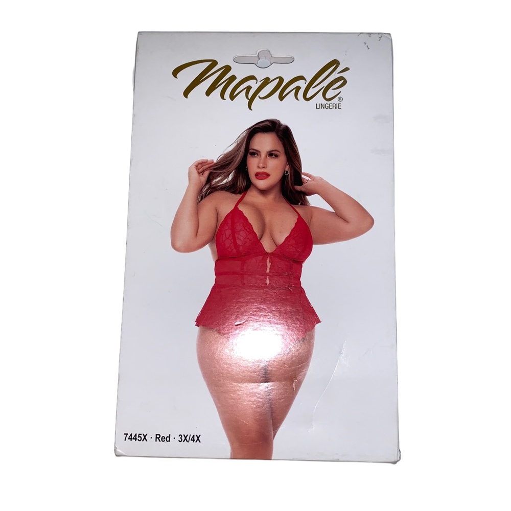 NWT Mapalé Red Lingerie Size 3X/4X